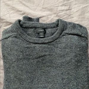 J. Crew lamb’s wool sweater, gray, Men’s L